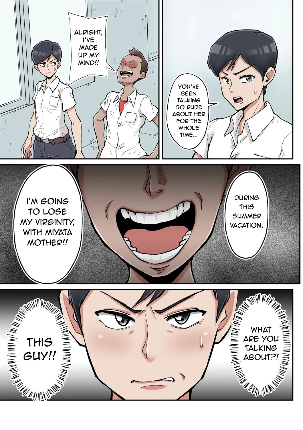 Hentai Manga Comic-I Want to Have Sex With Miyata Mother Too!!-Read-6